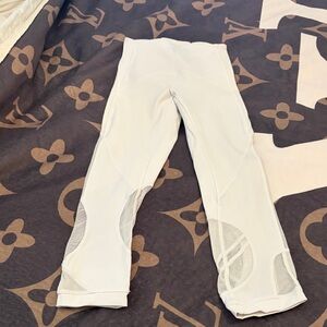 Lululemon White Leggings